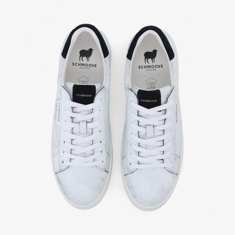 SPARKLE SNEAKER M - CRACKLED LTR/SD - BLACK